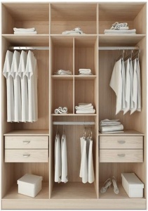 TỦ QUẦN ÁO GỖ MDF -  VT 9